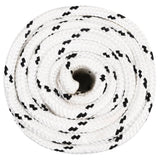 Vidaxl werkouw 18 mm 100 m polyester blanc