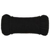 Vidaxx corde de travail 3 mm 500 m polyester noir