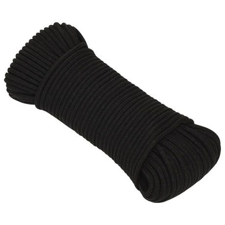 Vidaxx corde de travail 5 mm 500 m polyester noir