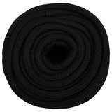 Vidaxl werkouw 16 mm 100 m polyester noir