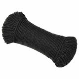Vidaxl werkouw 8 mm 25 m de polypropène noir