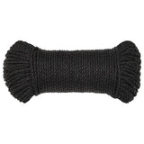 Vidaxx corde de travail 8 mm 100 m polypropylène noir