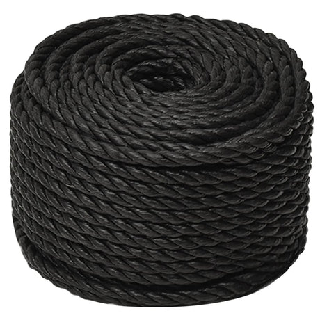 Vidaxx corde de travail 12 mm 25 m polypropylène noir