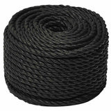 Vidaxx corde de travail 16 mm 25 m polypropylène noir