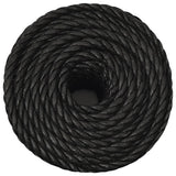 Vidaxx corde de travail 20 mm 50 m polypropylène noir