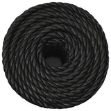 Vidaxx corde de travail 24 mm 50 m polypropylène noir