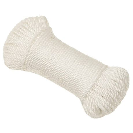 Vidaxl werkouw 6 mm 25 m de polypropène blanc