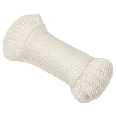 Vidaxl werkouw 6 mm 50 m de polypropène blanc