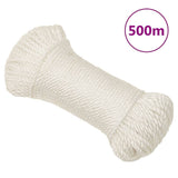 Vidaxx corde de travail 8 mm 500 m polypropylène blanc