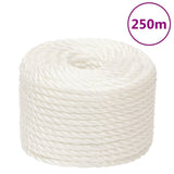 Vidaxx corde de travail 16 mm 250 m polypropylène blanc