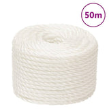 Vidaxx corde de travail 20 mm 50 m polypropylène blanc
