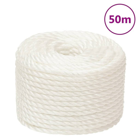 Vidaxx corde de travail 24 mm 50 m polypropylène blanc
