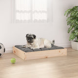 Vidaxl Dog Basket 61.5x49x9 cm pino solido