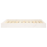 Vidaxl Dog Basket 91.5x64x9 cm Pine solide blanc