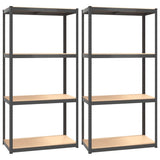 Rack de stockage Vidaxl 4 couches 2 ST ACTE