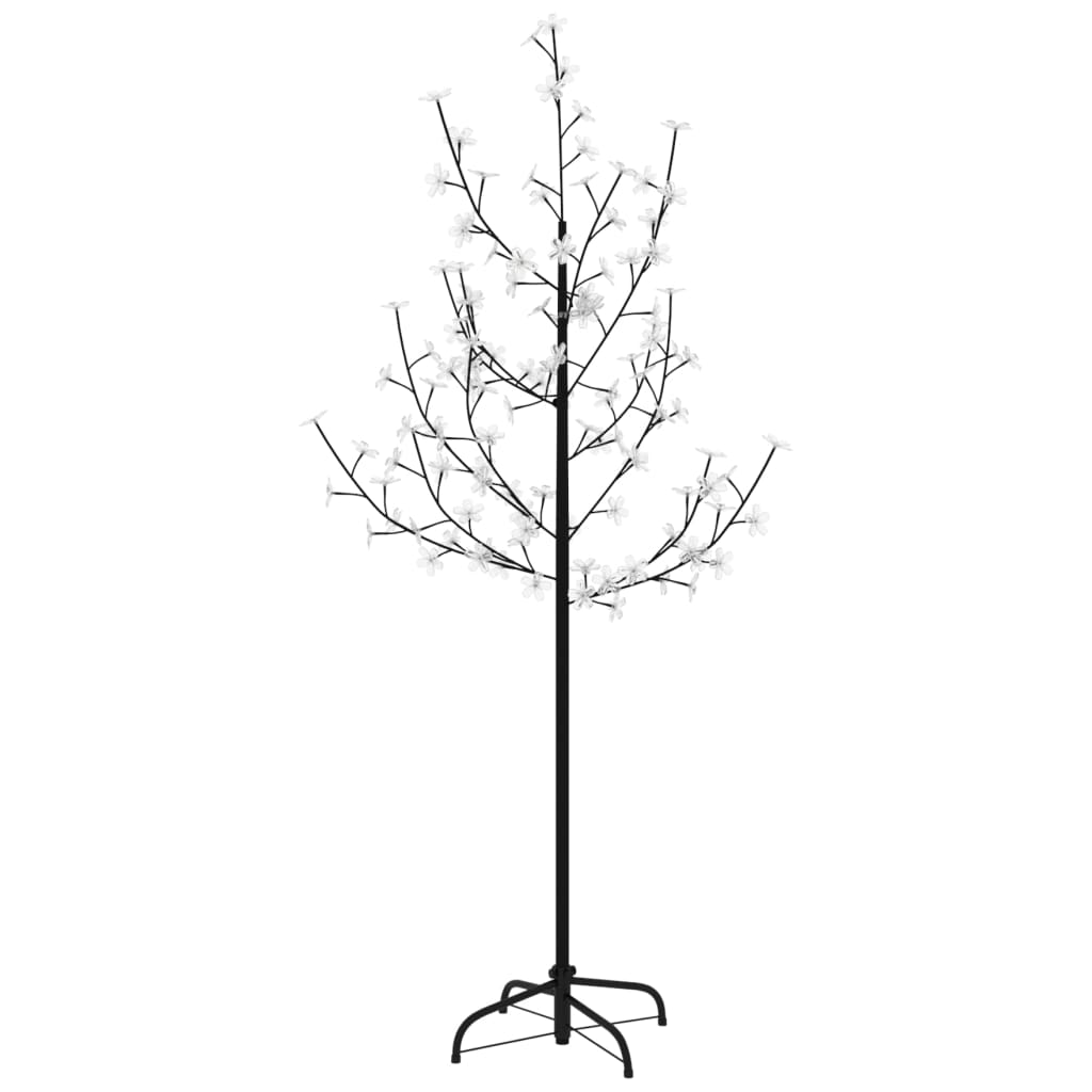 Vidaxl Boom Cherry Blossom 84 LEDS Varm hvid 120 cm