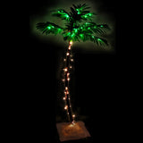 Vidaxl Palm Tree LED 72 LEDS BLANC CHAUD 120 CM