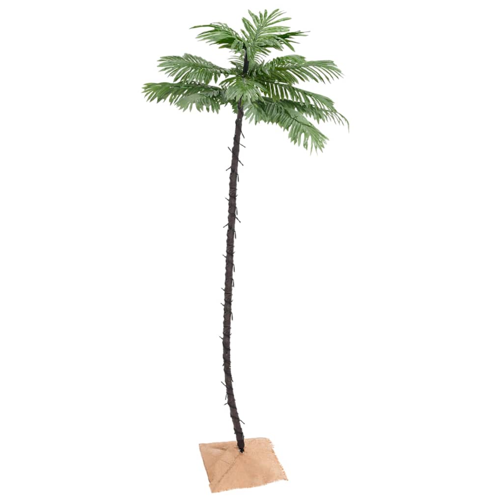 Vidaxl Palm Tree LED 136 LEDS VARME HVIT 220 CM