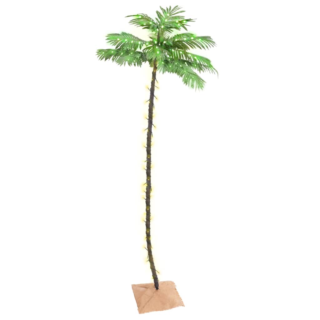 Vidaxl Palm Tree LED 192 diody LED ciepły biały 300 cm