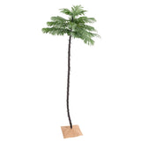 Vidaxl Palm Tree LED 252 LED White caldo 400 cm