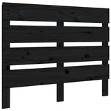 Vidaxl hoofdbord 100x3x80 cm massief grenenhout zwart