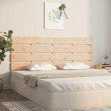 Vidaxl hoofdbord 160x3x80 cm massief grenenhout