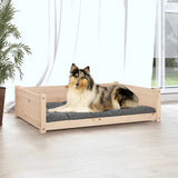 Vidaxl Hundekorb 95.5x65.5x28 cm Festkiefer