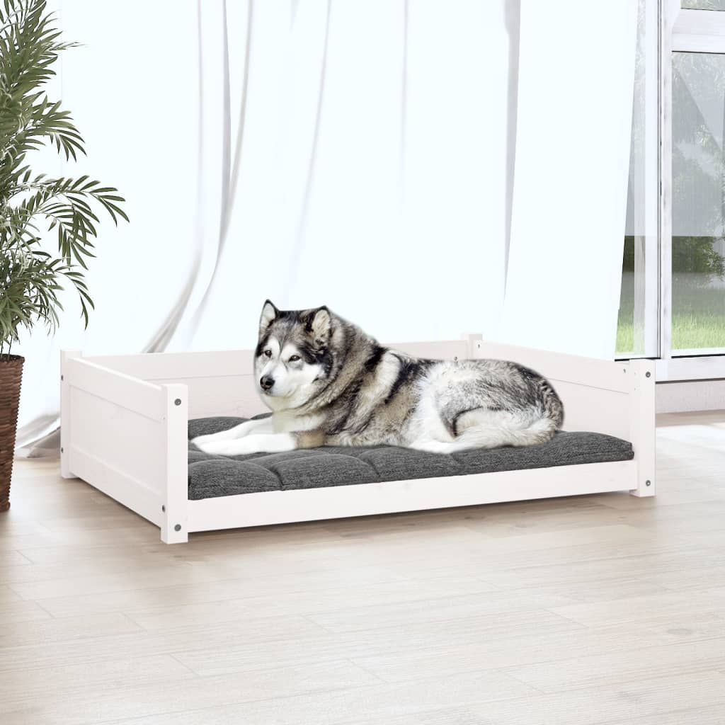 Vidaxl Dog Basket 105.5x75.5x28 cm Pine solide