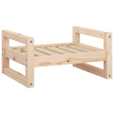 Vidaxl Dog Panier 55.5x45.5x28 cm Pine solide