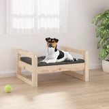 Vidaxl Dog Panier 55.5x45.5x28 cm Pine solide