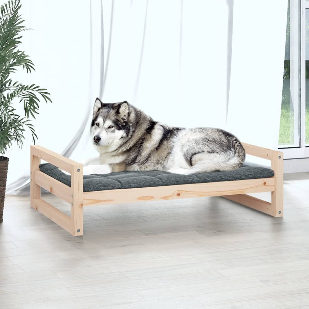 Vidaxl Dog Basket 105.5x75.5x28 cm Pine solide