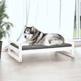 Vidaxl Dog Basket 105.5x75.5x28 cm Pine solide