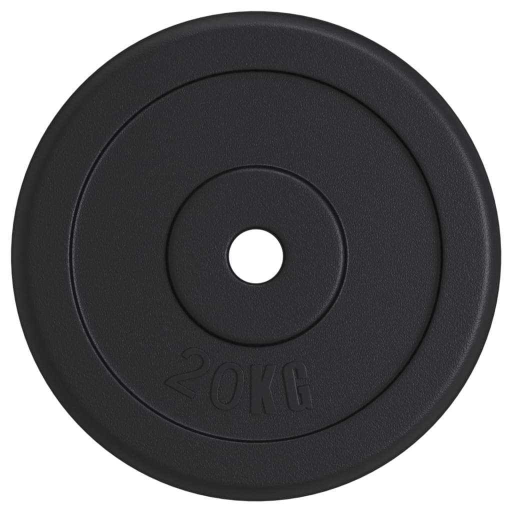 Vidaxl Halter Disc 20 kg støbejern