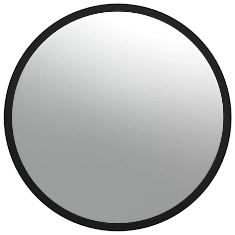 Vidaxl à l'intérieur du miroir de trafic convexe noir Ø40 cm acrylique