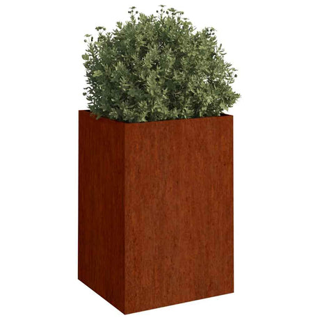 Vidaxl Planning Box 52x48x75 cm Cortenstaal