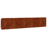 Vidaxl Gazon Arêtes 10 pièces 20x103 cm Cortenstaal flexible