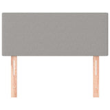 Vidaxl hoofdbord 80x5x78 88 cm stof lichtgrijs
