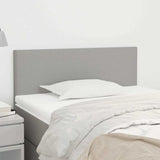 Vidaxl hoofdbord 80x5x78 88 cm stof lichtgrijs