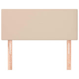 Vidaxl hoofdbord 80x5x78 88 cm kunstleer cappuccinokleurig