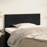 Vidaxl hoofdbord 80x5x78 88 cm fluweel zwart