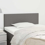 Vidaxl hoofdbord 90x5x78 88 cm stof donkergrijs