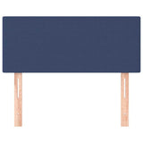 Vidaxl hoofdbord 90x5x78 88 cm stof blauw