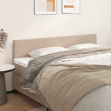 Vidaxl hoofdborden 2 st 90x5x78 88 cm kunstleer cappuccinokleurig