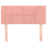 Vidaxl hoofdbord 90x5x78 88 cm fluweel roze