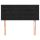 Vidaxl hoofdbord 90x5x78 88 cm fluweel zwart
