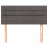 Vidaxl hoofdbord 100x5x78 88 cm fluweel donkergrijs