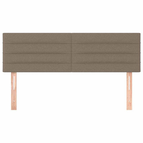 Vidaxl hoofdborden 2 st 72x5x78 88 cm stof taupe