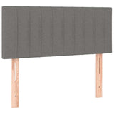 Vidaxl hoofdbord 80x5x78 88 cm stof donkergrijs