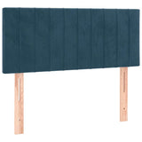 Vidaxl hoofdbord 90x5x78 88 cm fluweel donkerblauw