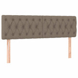 Vidaxl hoofdborden 2 st 72x7x78 88 cm stof taupe